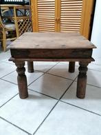 Table basse ancienne bajot bois indonesien, Enlèvement ou Envoi, Utilisé, Bois