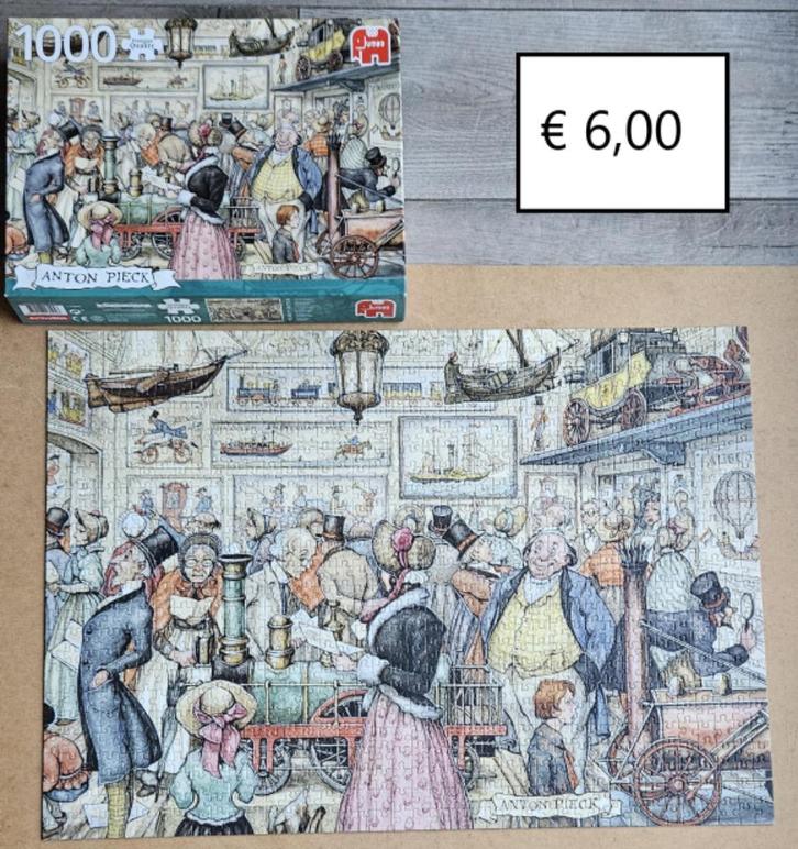 Puzzels 500 en 1000 stuks, Hobby en Vrije tijd, Denksport en Puzzels, Gebruikt, Legpuzzel, 500 t/m 1500 stukjes, Ophalen of Verzenden