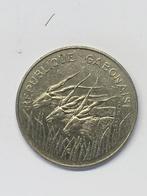 Gabon, 100 francs 1985, Ophalen of Verzenden, Overige landen, Losse munt