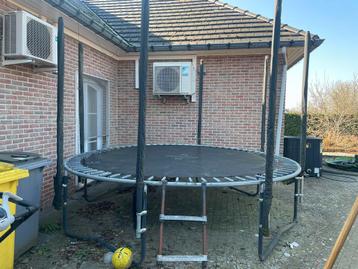 Trampoline berg jumping styles 330, Kinderen en Baby's, Speelgoed | Buiten | Trampolines, Ophalen, Gebruikt