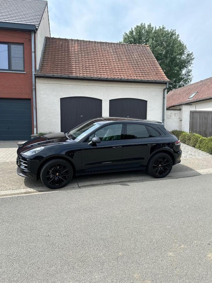 Porche macan 2.0 te koop, Auto's, Porsche, Bedrijf, Macan, Benzine, Euro 6, SUV of Terreinwagen, 5 deurs, Zwart, Zwart, Leder