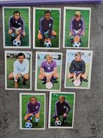 ANDERLECHT 8X PRENTEN PANINI LIKE ED VANDERHOUT 1973 VOETBAL, Verzenden