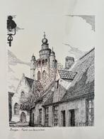 Tekening Brugge van A. Tytgat, Ophalen