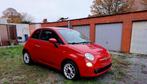 Fiat 500 1.2 lounge, Auto's, Voorwielaandrijving, Zwart, USB, Leder en Stof