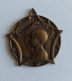 Bronzen medaille.  Journées Coloniales. A.Matton.33mm, Ophalen of Verzenden