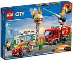 Lego 60214 Burger Bar fire rescue, Ophalen of Verzenden, Nieuw, Complete set, Lego