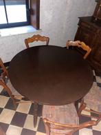 ronde antieke tafel, Ophalen