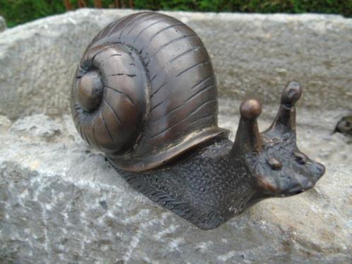Een bronzen waterstraalslak, vijver, fontein, Tuin en Terras, Waterpartijen en Fonteinen, Nieuw, Fontein, Overige materialen, Ophalen