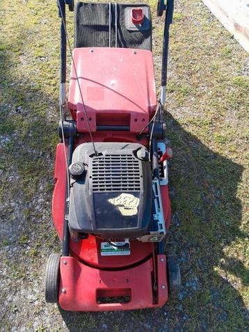 Grasmaaier 50cm zelftrekker grasmachine mulcher, Tuin en Terras, Grasmaaiers, Ophalen, Zo goed als nieuw, Opvangbak