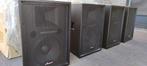 4x Aztek 12" Full range speakers nieuwstaat, Comme neuf, Autres marques, 120 watts ou plus, Enlèvement