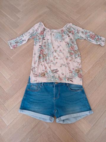 Zomersetje : Short en shirt  beschikbaar voor biedingen