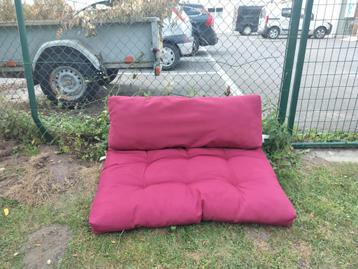 Coussin en palette/coussins de salon, Enlèvement, Comme neuf