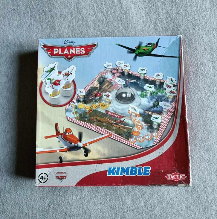 Gezelschapsspel - Kimble - Planes - Disney - Kinderen - €2, Hobby en Vrije tijd, Gezelschapsspellen | Bordspellen, Gebruikt, Een of twee spelers