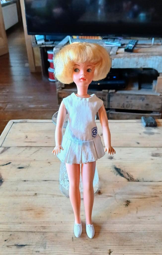 Prachtige Sindy pop jaren 60, Verzamelen, Poppen, Ophalen of Verzenden