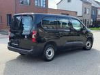 Peugeot Partner Dubbel Cabine 2020 105pk 1.5D Euro6d BTW, Voorwielaandrijving, 75 kW, Stof, Zwart