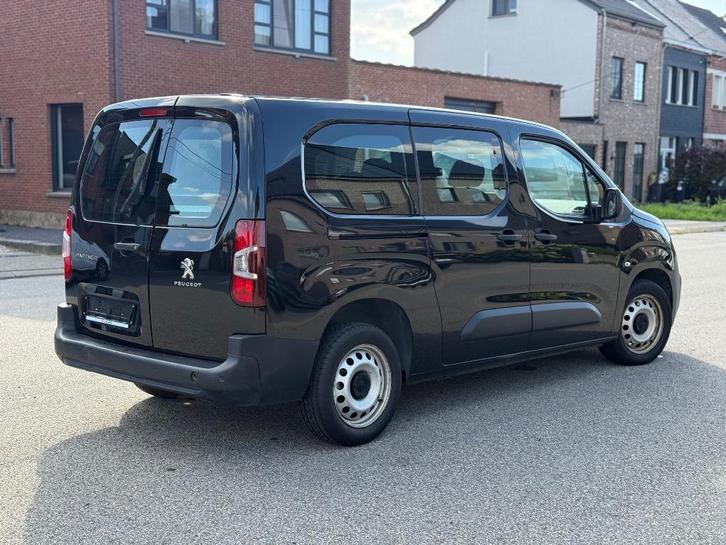 Peugeot Partner Dubbel Cabine 2020 105pk 1.5D Euro6d BTW, Auto's, Bestelwagens en Lichte vracht, Bedrijf, Te koop, ABS, Airbags