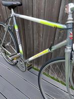 Oude koersfiets kadermaat 57 10 versnellingen, 10 à 15 vitesses, Enlèvement, 28 pouces, Acier