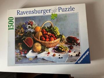 Puzzle 1500 pièces beschikbaar voor biedingen