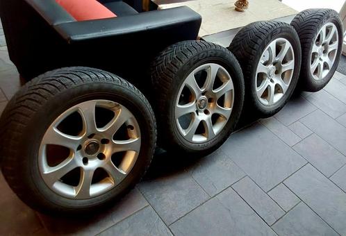 4 très belles roues en alliage hiver BMW, entraxe 5x120, Auto-onderdelen, Banden en Velgen, Banden en Velgen, Winterbanden, 16 inch