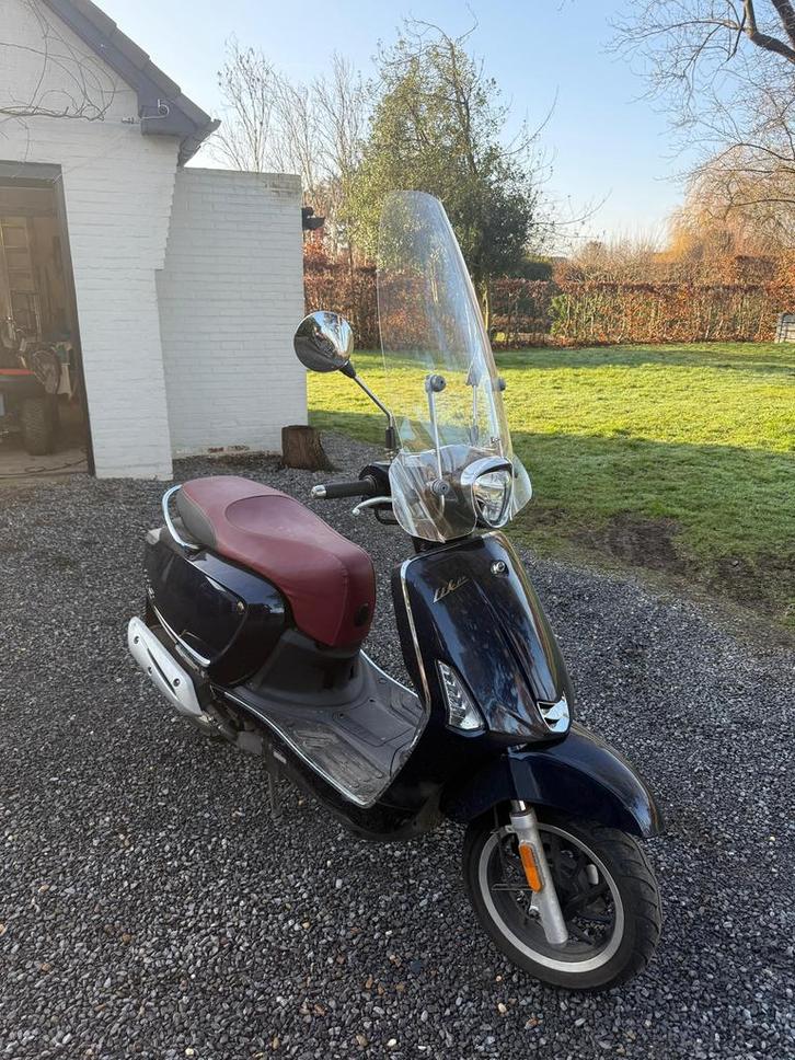 Kymco New Like 50 (2023), Fietsen en Brommers, Scooters | Kymco, Gebruikt, Like, Klasse B (45 km/u), Benzine, Ophalen