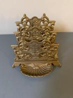 Antieke 1920 massief koper Brievenhouder Sfinx, Antiek en Kunst, Ophalen of Verzenden, Koper