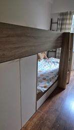 Stapelbed half hoogslaper, Ophalen, Gebruikt, Hoogslaper of Stapelbed