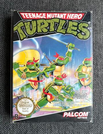 Teenage Mutant Hero Turtles NES - compleet beschikbaar voor biedingen