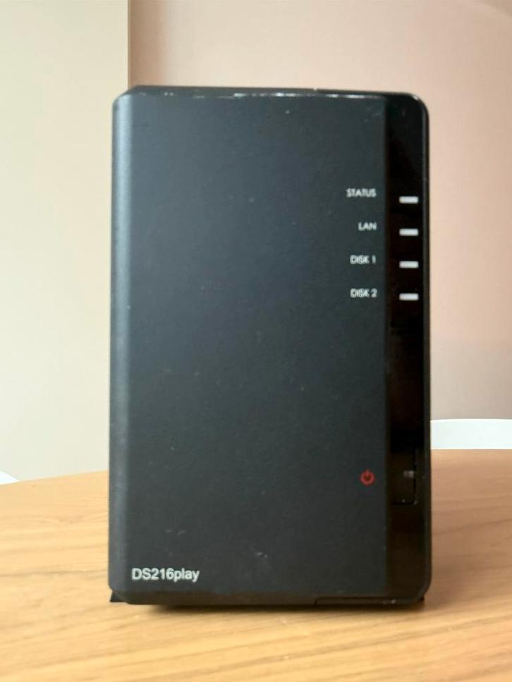 Synology DS216play – krachtige 2bay NAS met 4K ondersteuning, Computers en Software, NAS, Zo goed als nieuw, Ophalen of Verzenden