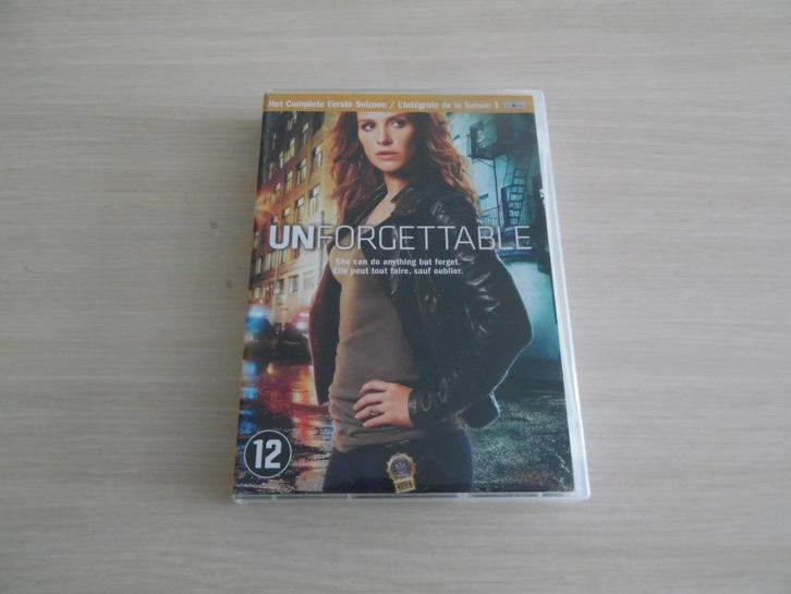 ONVERGETELIJK SEIZOEN 1, Cd's en Dvd's, Dvd's | Tv en Series, Zo goed als nieuw, Thriller, Boxset, Vanaf 12 jaar, Ophalen of Verzenden