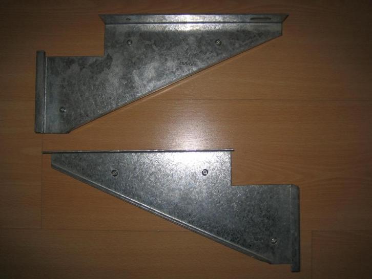 EQUERRES  POUR  MEUBLES  SUSPENDUS, Bricolage & Construction, Quincaillerie & Fixations, Neuf, Chevilles, Enlèvement ou Envoi