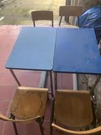 kinderen schoolstoelen, Ophalen