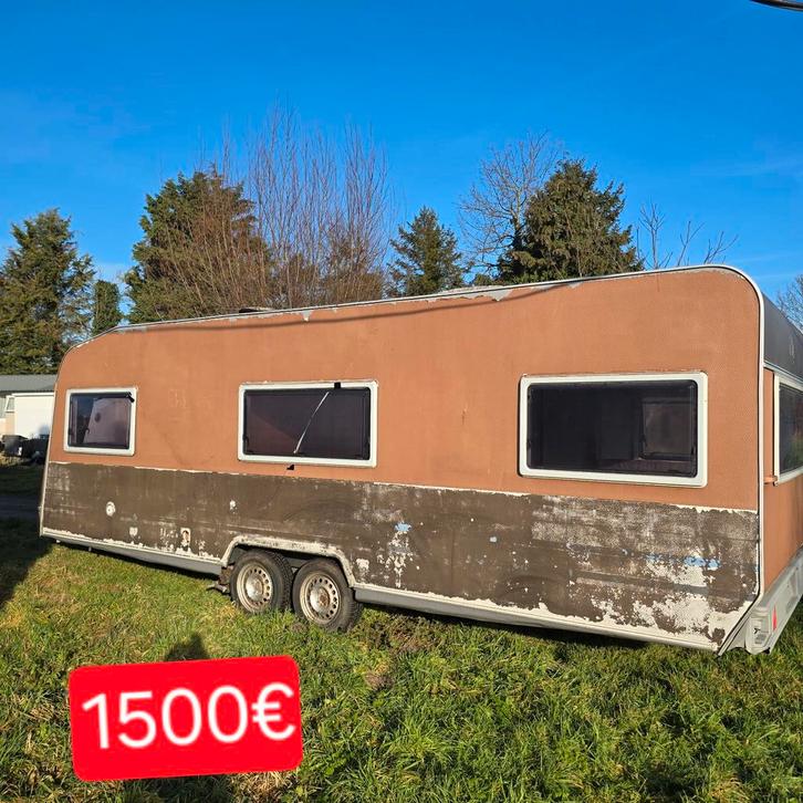 24 caravanes, 750 kg, quai, tente, caravane, mobil-home, con, Bricolage & Construction, Abris de chantier & Baraques de chantier