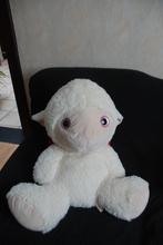 Schitterende grote paaslamknuffel met glitterogen, Ophalen of Verzenden, Zo goed als nieuw, Overige typen