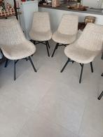 4 eetkamerstoelen, Ophalen, Stof