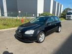 Golf 5 benzine 125dkm manueel start&rijdt goed, Auto's, Volkswagen, Voorwielaandrijving, Stof, Zwart, 4 cilinders