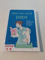 Voor het eerst papa boek NIEUW, Ophalen of Verzenden, Nieuw, Zwangerschap en Bevalling, Deltas