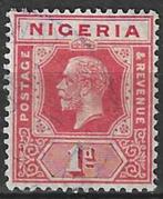 Nigeria 1914 - Yvert 2 - Koning George V (ST), Timbres & Monnaies, Timbres | Afrique, Affranchi, Envoi, Nigeria
