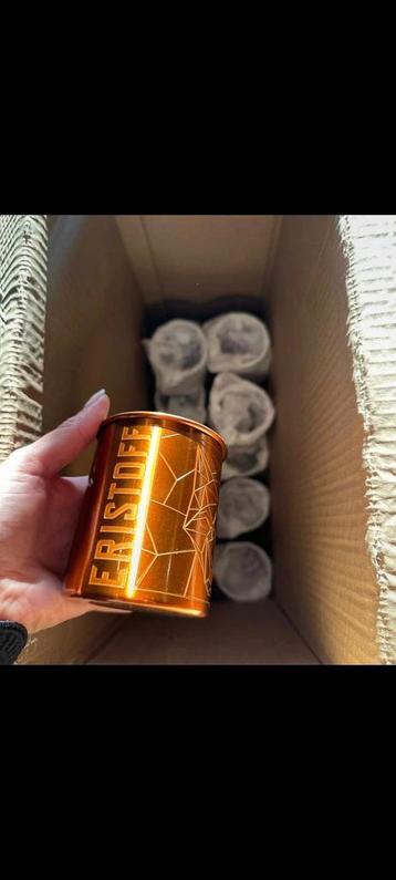Eristoff metalen bekers mule limited edition, Enlèvement ou Envoi, Neuf