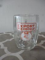 Glazen bierpot  EXPORT PIEDBOEUF, Verzamelen, Biermerken, Ophalen of Verzenden, Gebruikt, Glas of Glazen, Jupiler
