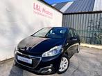 Peugeot 208 1.2i PureTech Active 12Maand Garantie!, Voorwielaandrijving, Stof, Euro 6, Zwart