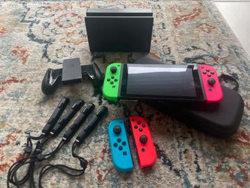 Nintendo Swich set met games beschikbaar voor biedingen