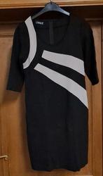 Jurk met halflange mouwen merk Batida fashion stories, Zwart, Maat 42/44 (L), Ophalen of Verzenden, Knielengte