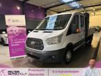 Ford Transit 2.2 TDCi 7 zitpl. Laadbak topprijs, Autos, Ford, 0 kg, Euro 5, 2195 cm³, Noir