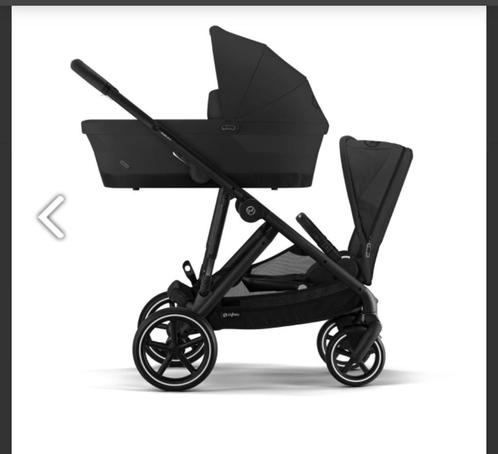 Kinderwagen Cybex Gazelle S Zwart Duo, Kinderen en Baby's, Kinderwagens en Combinaties, Zo goed als nieuw, Kinderwagen, Overige merken