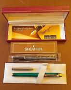 SHEAFFER, model TARGA, type 1183, smaragdgroen wervelpatroon, Verzamelen, Sheaffer, Nieuw, Met doosje, Ophalen of Verzenden