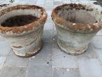 Gratis stenen bloempotten., Tuin en Terras, Ophalen, Gebruikt, Beton, Tuin
