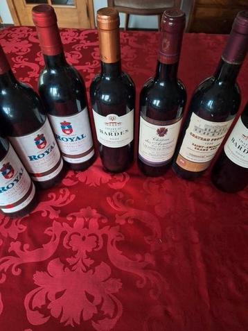 13 flessen rode wijn uit Bordeaux Grand Cru, beschikbaar voor biedingen