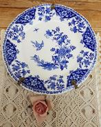 Frans (wand) bord GIEN, Rouen Blue met ophangsysteem, Ophalen of Verzenden