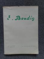 Livre d'Eugène Boudin 1824-1898, 1927 avec 52 reproductions, Envoi, Utilisé, Peinture et dessin