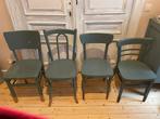 Geschilderde houden stoelen (4) GRATIS, Antiek en Kunst, Ophalen